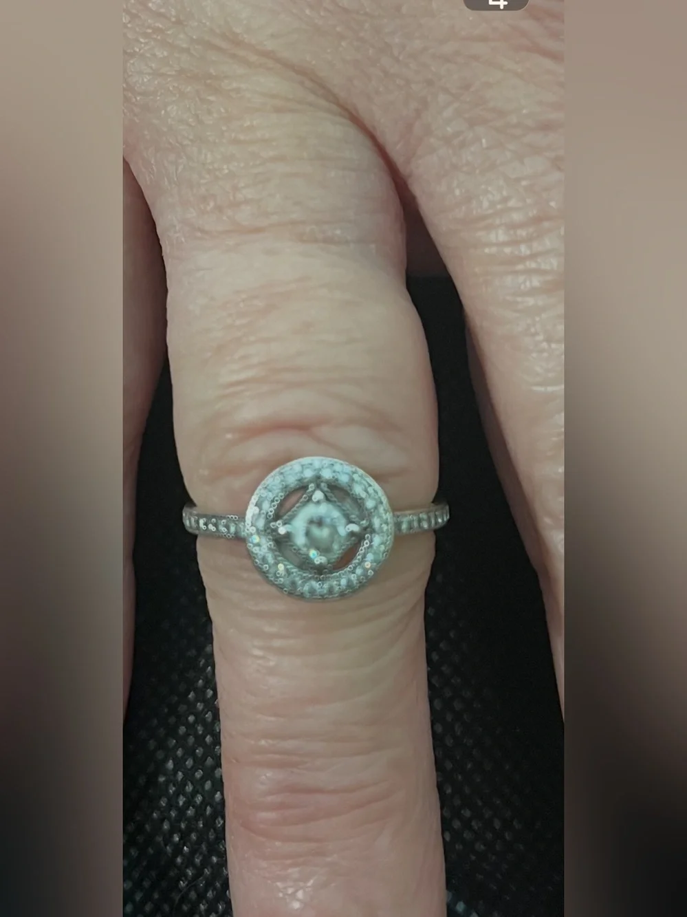 Authentic Pandora Vintage Allure Ring